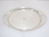 14.5 in - Sterling Silver Gorham Antique Small Oval Tray w/ Handles