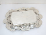 17.25 in - Sterling Silver Theodore B. Starr Antique Floral Scroll Platter