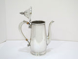 9.25 in - Sterling Silver Cartier Antique Pineapple Finial Coffee Pot