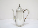 9.25 in - Sterling Silver Cartier Antique Pineapple Finial Coffee Pot