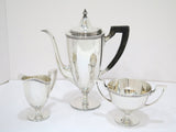 3 piece - 9.25 in - Sterling Silver Tiffany & Co. Antique Small Tea / Coffee Set