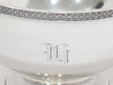 4 7/8 in - Sterling Silver Tiffany & Co. Antique Ornate Rim Candy Nut Dish