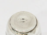 Set of 2 - Russian 84 Silver Antique Vodka Shot Cups