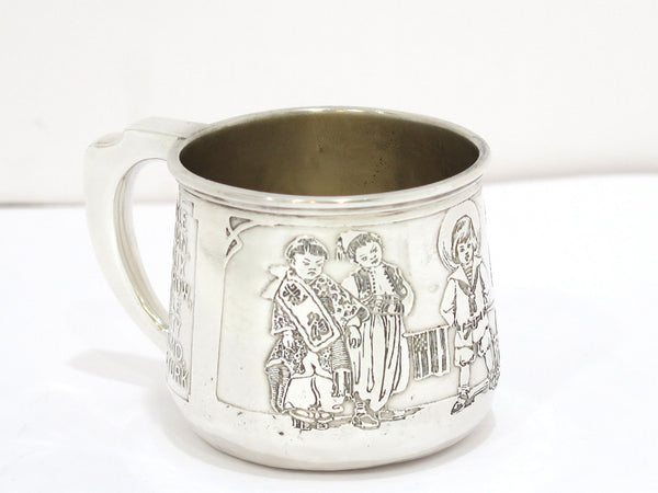2 3/8 in - Sterling Silver William B. Kerr & Co. Antique c. 1921 Baby Cup