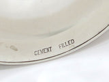 Pair of 4" Sterling Silver S. Kirk & Son Vintage Floral Repousse Candle Holders