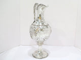 17 in - Sterling Silver Tiffany & Co. Antique 1854-1870 Grapevine Motif Pitcher