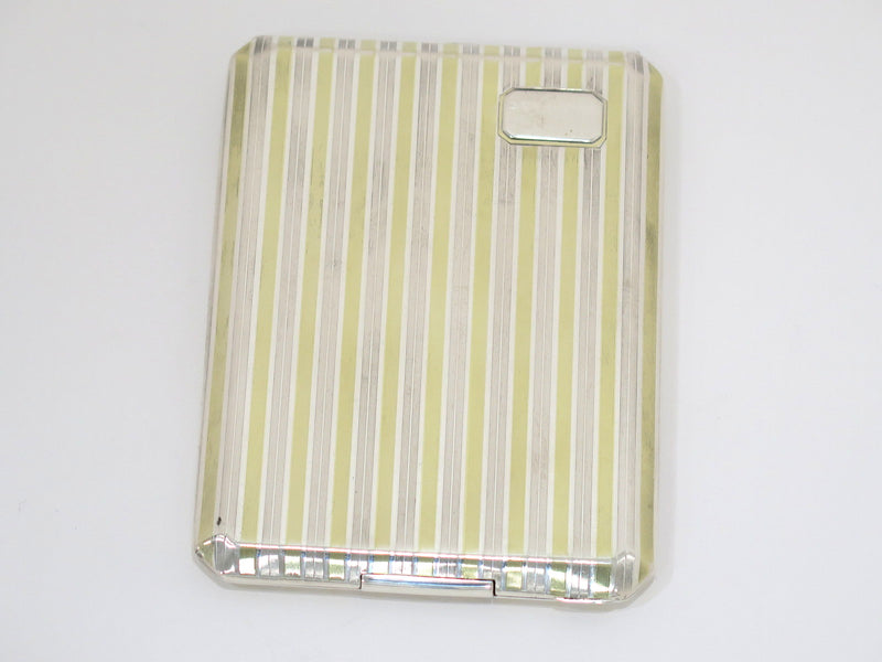 4 3/8 in Sterling Silver 14K Gold Dreicer & Co. Antique Two-Tone Cigarette Case