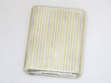 4 3/8 in Sterling Silver 14K Gold Dreicer & Co. Antique Two-Tone Cigarette Case