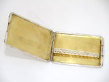 4 3/8 in Sterling Silver 14K Gold Dreicer & Co. Antique Two-Tone Cigarette Case