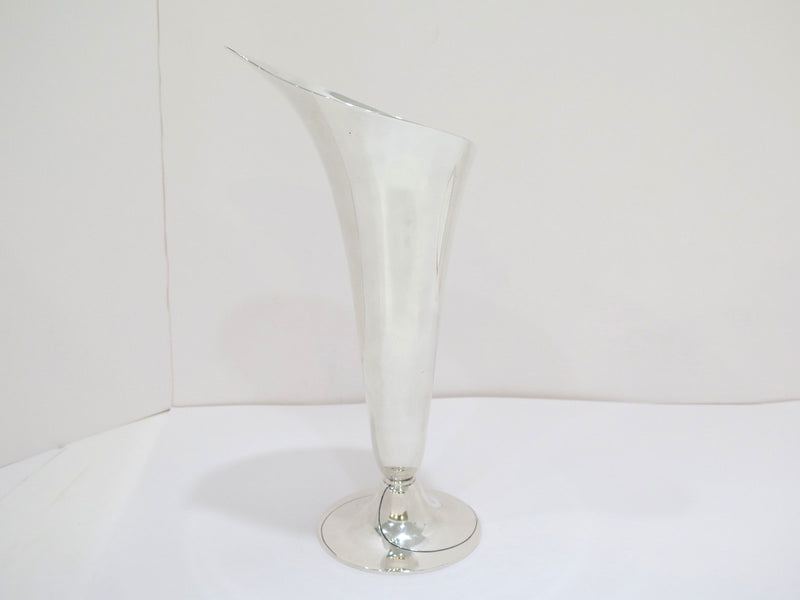 12 in - Sterling Silver Tiffany & Co. Vintage Calla Lily-Shaped Vase