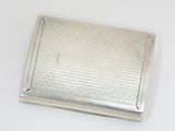 3 in - 900 Silver Vintage European Curved Cigarette Case