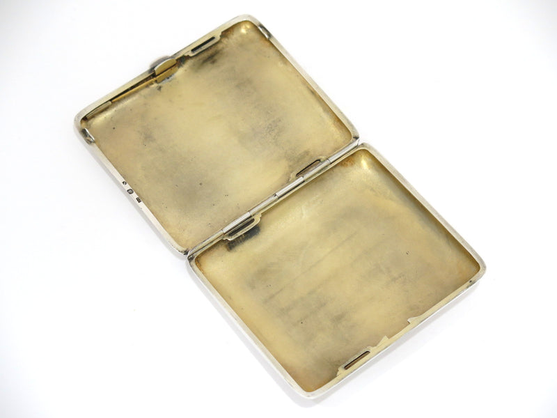 3.5 in 900 Silver Vintage German "Whitmore" Inscription in Arabic Cigarette Case