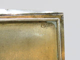 3 in - 900 Silver Vintage European Curved Cigarette Case