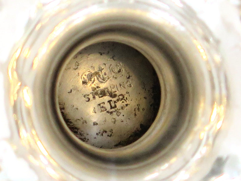 6 in Sterling Silver Gilt Interior Gorham Antique c. 1914 Grapevine Motif Goblet