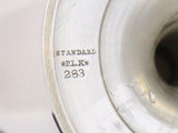 6 7/8 in Coin Silver Gilt Interior Peter L. Krider Antique Greek Revival Goblet