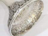 6 5/8 in - Sterling Silver Schofield Antique Floral Repousse Goblet