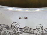 6 5/8 in - Sterling Silver Vintage Jewish Holiday Scenes Goblet