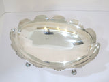13.25 in Sterling Silver Tiffany & Co. Vintage Crown-Shaped Footed Serving Bowl