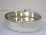 9.25 in - 84 Silver Morozov Antique Russian Oval Basket