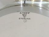 7.5 in - Sterling Silver Stieff Antique 1915 Floral Repousse Serving Bowl