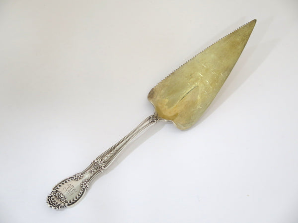 11" Sterling Silver Gilt Tiffany Antique 1892 Richelieu Pattern Cake/Pie Server