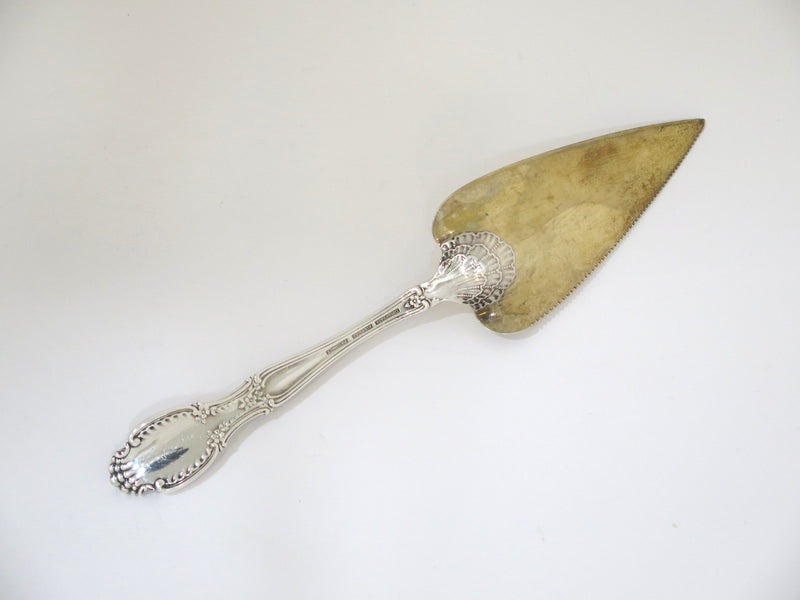 11" Sterling Silver Gilt Tiffany Antique 1892 Richelieu Pattern Cake/Pie Server
