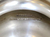 8.25 in - Sterling Silver Hennegen-Bates Co. Antique Floral Repousse Footed Bowl