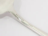 8.5 in Sterling Silver S. Kirk & Son Antique Floral Repousse Large Serving Fork