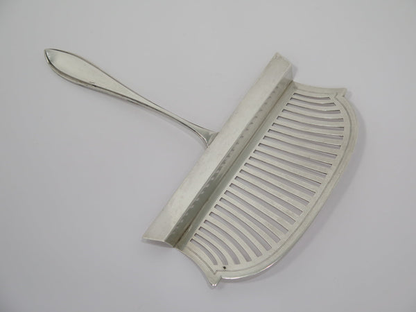 8.75 in - European Silver Antique Dutch Fish Server