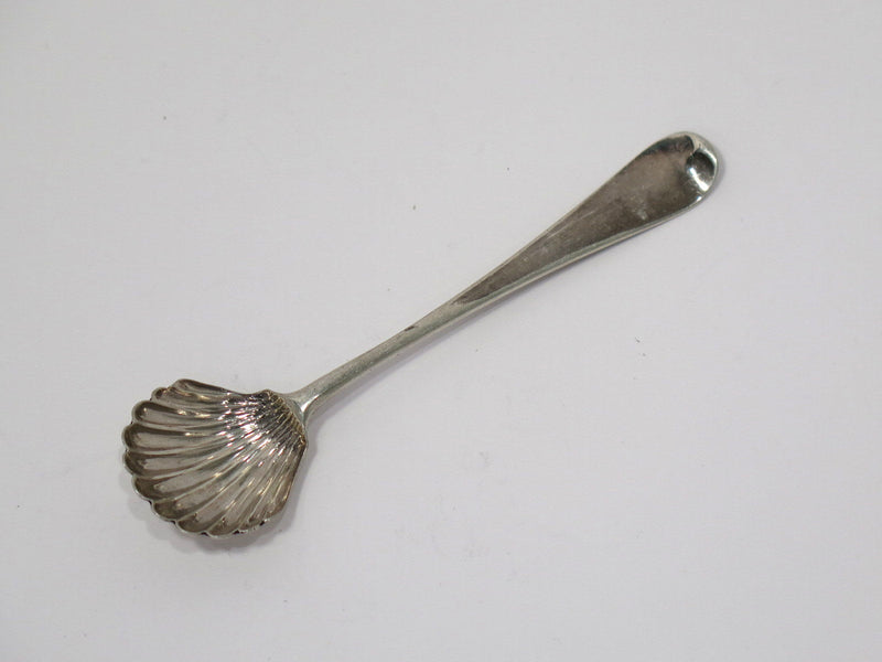 3.75 in - Sterling Silver GS Antique Scallop Shaped Serving Spoon