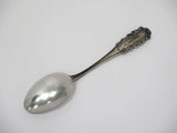 5 3/8 in - Sterling Silver Antique American Floral Teaspoon