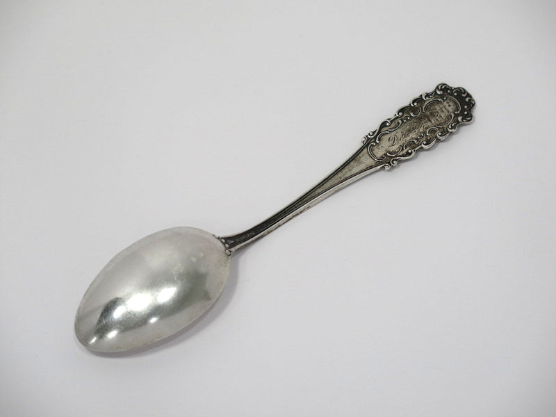 5 3/8 in - Sterling Silver Antique American Floral Teaspoon