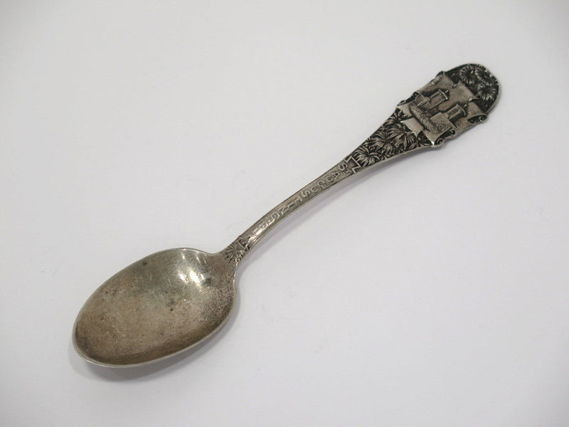 6" Sterling Silver Durgin for Greenleaf & Crosby Antique St. Augustine Teaspoon