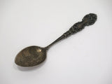 5 1/8 in Sterling Silver Joseph Seymour Antique "The Heart of Detroit" Teaspoon