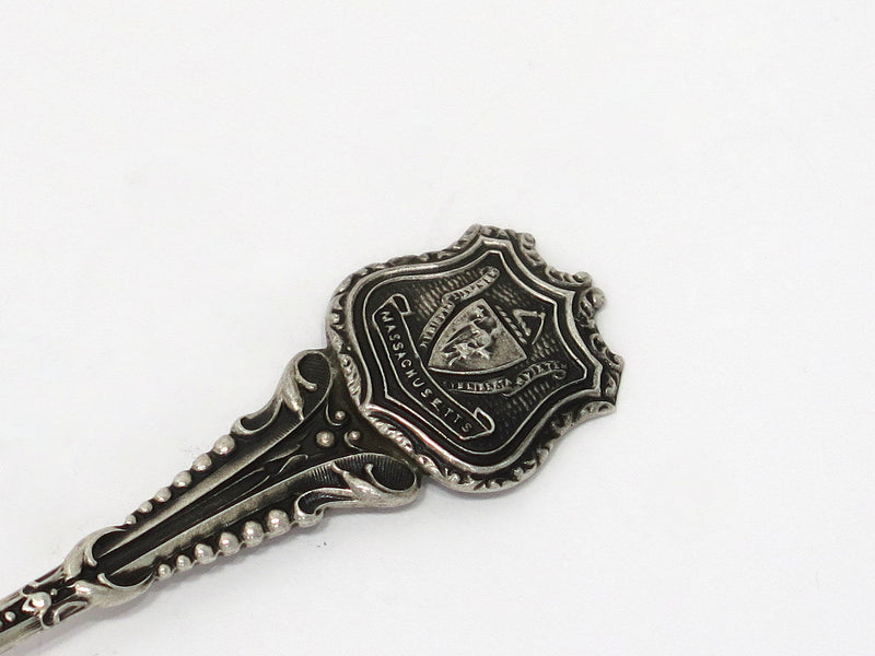 4 1/8 in - Sterling Silver Antique American Williams College MA Teaspoon