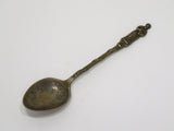 4 3/8 in - Sterling Silver Gilt Antique American "Teacher" Teaspoon