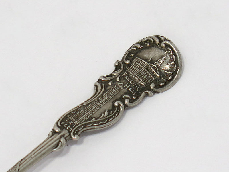 4 1/8 in - Sterling Silver Alvin Antique "Boston" Teaspoon