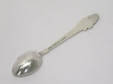 4 piece - 3.75 in - Sterling Silver Cohr Antique Danish Floral Teaspoon Set