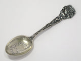 5 in - Sterling Silver Manchester Silver Co. Antique "Duluth" Poppy Teaspoon