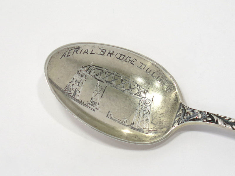 5 in - Sterling Silver Manchester Silver Co. Antique "Duluth" Poppy Teaspoon