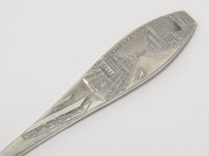 5.5 in - Sterling Silver Watson Co. Antique "Dayton Ohio" Teaspoon