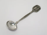 4 1/8 - European Silver Antique Continental Round Teaspoon