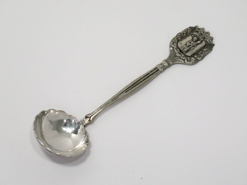 4 1/8 - European Silver Antique Continental Round Teaspoon