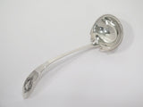 9.75 in - Sterling Silver Rogers, Lunt & Bowlen Antique Shield Cornucopias Ladle