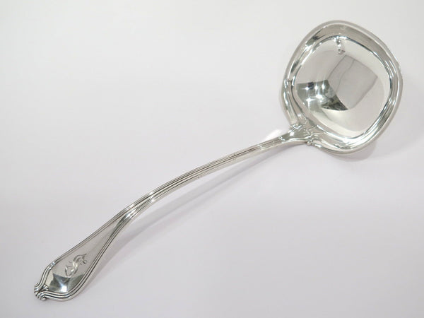 12 in - Sterling Silver Towle Antique Square Ladle