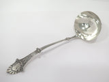 12.75 in - Sterling Silver Gorham Antique Floral Louis IV Pattern c. 1870 Ladle