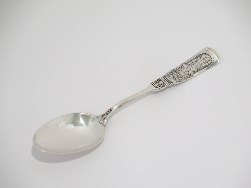 5 7/8 in - Sterling Silver Gorham Antique Fontainebleau Pattern c. 1880 Teaspoon