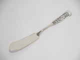 7.5 in Sterling Silver Gorham Antique Fontainebleau Pattern c. 1880 Butter Knife