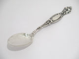 8 1/8 in - Sterling Silver Simpson, Hall, Miller & Co. Antique Lily Flower Spoon