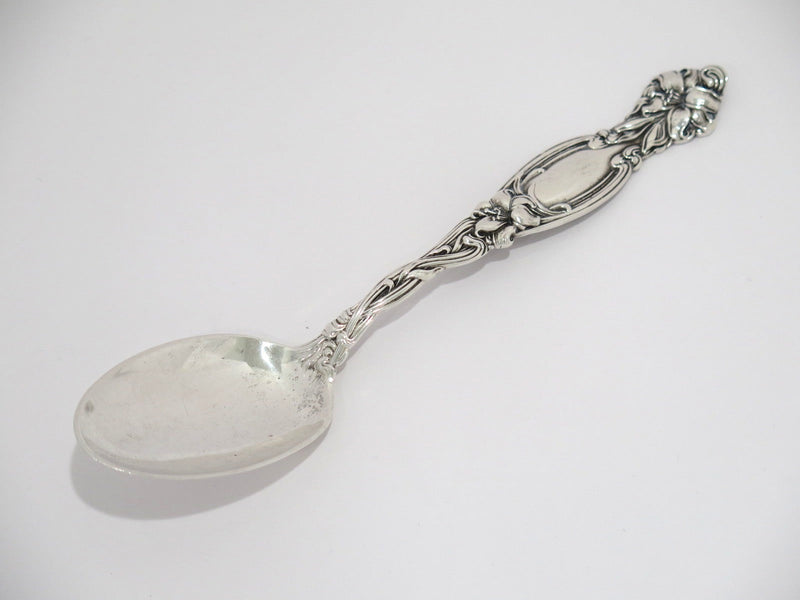 8 1/8 in - Sterling Silver Simpson, Hall, Miller & Co. Antique Lily Flower Spoon